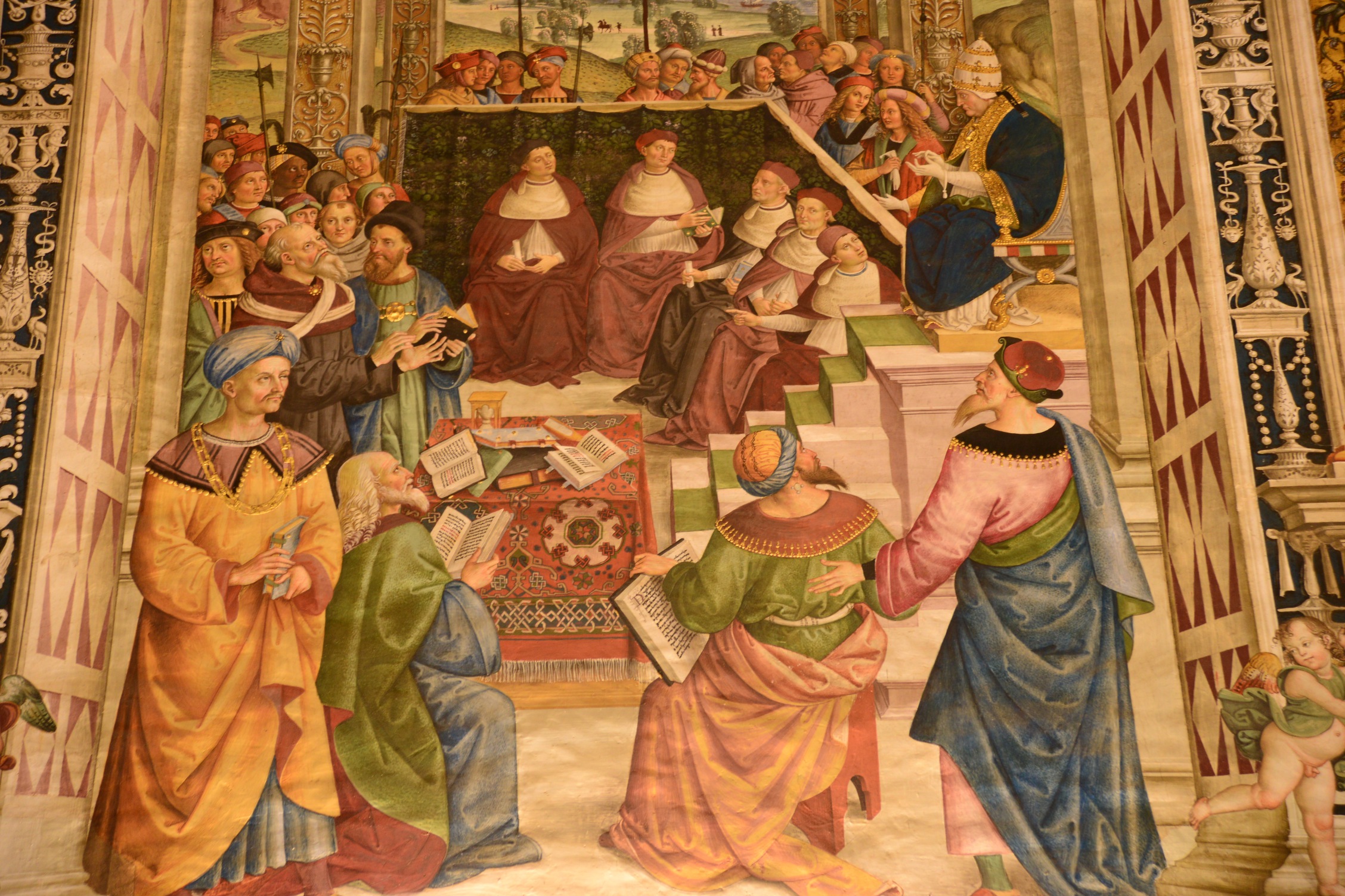 Piccolomini Library paintings